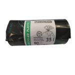 Sac à ordures avec bande de fermeture OKS HD/PE, 35 l, rouleau de 20 pièces