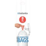 Sacs poubelle (Code B) Brabantia PerfectFit, 5 litres, pack de 20 piècess