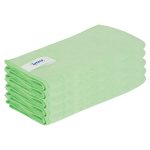 Chiffon en microfibres Pro, 40 x 40 cm, vert, pack de 5 pièces