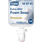 Savon moussant Tork Extra Mild S4, 1 litre, sans parfum
