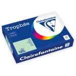 Papier couleur A4 Clairefontaine Trophée - 120 g - vert - 250 feuilles