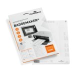 Étiquettes de rechange Durable 1458, 52 x 100 mm, blanc, paq. 40 unités