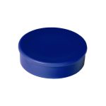 Aimants Berec, ronds avec capuchon en plastique, ø 30 mm, bleu, emb. de 10 pcs