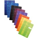 Cahier notes Clairefontaine A5, 5 mm à carreaux, 48 feuilles, assort.