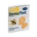 Pansement textile pour les extrémités de doigts DermaPlast, 5x6cm,12 unités