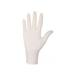 Gants en latex jetables MERCATOR Santex Powdered, taille M, pqt de 100 pcs,blanc
