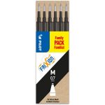 Recharge roller Pilot Frixion Clicker / Ball / Zone - noire - lot de 6