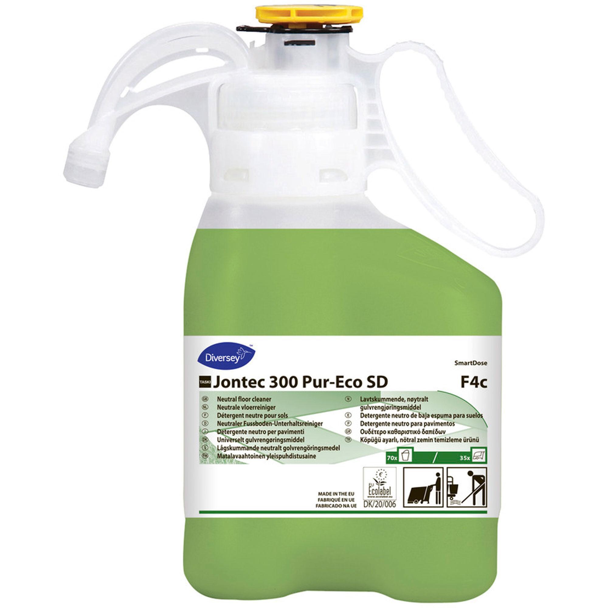 1253817.jpg Nettoyant pour sols Taski Jontec 300 Pur-Eco, 1.4 litres, parfum frais – Bild 1