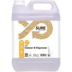 Nettoyant et dégraissant SURE Cleaner & Degrease, 5 litre, inodore
