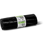 Sac poubelle avec cordon QuickBag OKS, LDPE recyclé,110 litres, roul. de 10 pcs