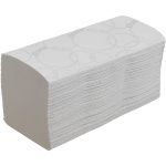 Essuie-mains plié Kleenex 6789 - 2 plis V - blanc - 15 paquets x 186 feuilles