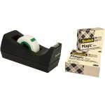 Dévidoir Scotch C38 - noir + 3 rubans adhésifs Scotch Magic 900 - 19 mm x 33 m