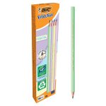 Graphitstift HB BIC Evolution - Pastellfarben - 12er Pack