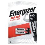 Pile alcaline Energizer AAAA/E96 - pack de 2