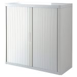Armoire à rideaux Paperflow Easy Office - 104 x 110 cm - blanche