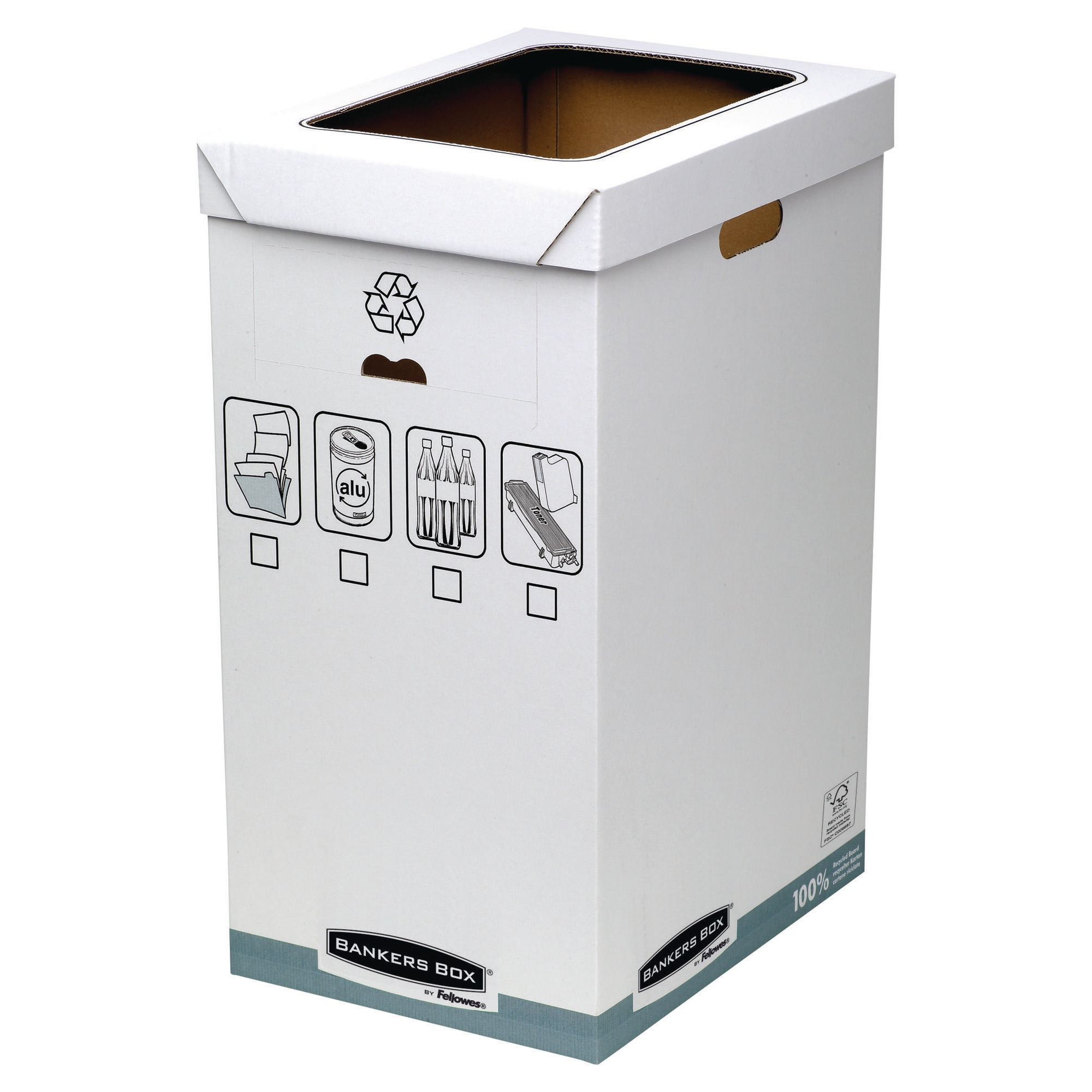 236335.jpg Corbeille de tri Fellowes Bankers Box - 90 L - lot de 5 – Image 1