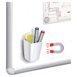 Porte-marqueurs Cep Gloss pour tableau blanc - magnétique - blanc
