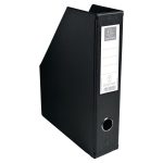 Porte-revues pliable Exacompta - dos 7 cm - noir