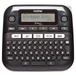 Étiqueteuse Brother P-touch D210VP, clavier QWERTZ, noir