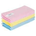 Lavette microfibre Pro- 40 x 40 cm- coloris assortis- lot de 6