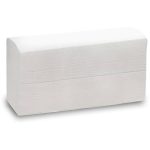 Serviettes pliées papier, pli en V, 2 couches, paquet de 15x200 pièces