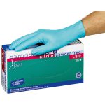 Gants jetables Semperguard Xpert Nitril, taille L, paq. 100 unités