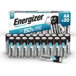 Pile alcaline Energizer Max Plus AA/LR06 - pack de 20