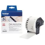 Rouleau de papier continu Brother DK-N 55224, 54 mm x 30,5 m, blanc