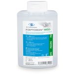 Aseptoman Med hand disinfectant, 0.5 liters, with alcohol