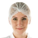 Charlotte à clip Eco Hygonorm 121909, PP, Ø 50cm, blanc, paquet de 100 pièces