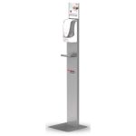 Distributeur de désinfectant SCJ Pro, avec display, sans dispensateur, l'argent