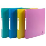 Classeur semi-rigide Exacompta Forever Young - dos 4 cm - assortis - par 4