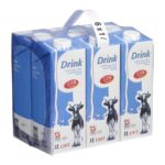 Drinkmilch UHT mit Drehverschluss 1 l, Packung à 6 Tetra Pak